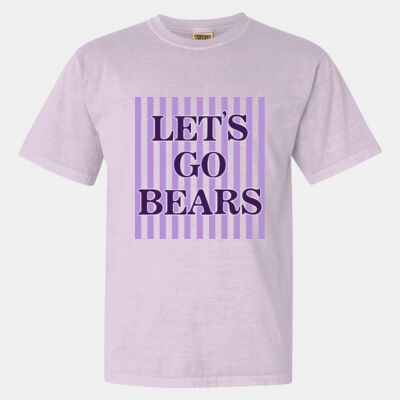 Let's Go Bears - Garment Dyed Heavyweight Ringspun Short Sleeve Shirt Thumbnail