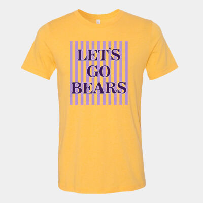 Let's Go Bears - Unisex CVC Jersey Tee Thumbnail