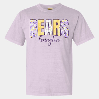 Bears purple - Garment Dyed Heavyweight Ringspun Short Sleeve Shirt Thumbnail