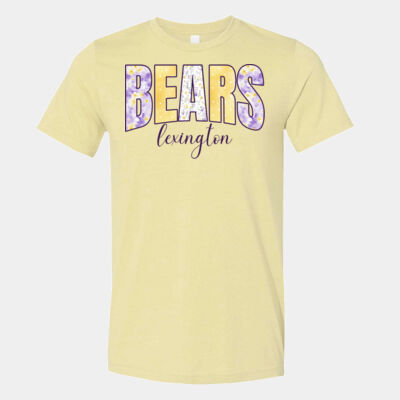 Bears purple - Unisex CVC Jersey Tee Thumbnail