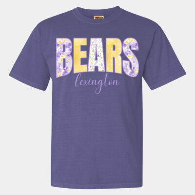 Bears lavender - Garment Dyed Heavyweight Ringspun Short Sleeve Shirt Thumbnail