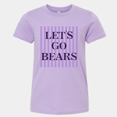 Let's Go Bears - Youth Unisex Jersey Short Sleeve Tee Thumbnail