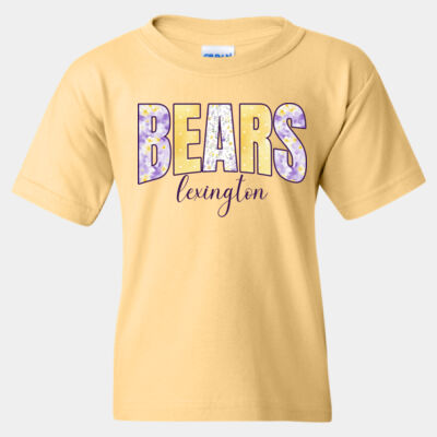 Bears purple - Heavy Cotton Youth T-Shirt Thumbnail