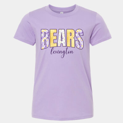 Bears purple - Youth Unisex Jersey Short Sleeve Tee Thumbnail