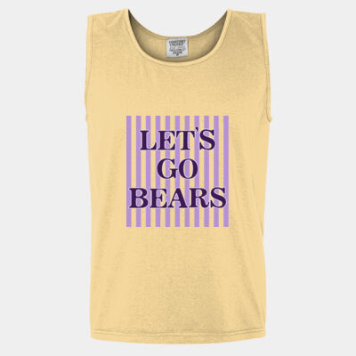 Let's Go Bears - Unisex Garment-Dyed Heavyweight Tank Top Thumbnail