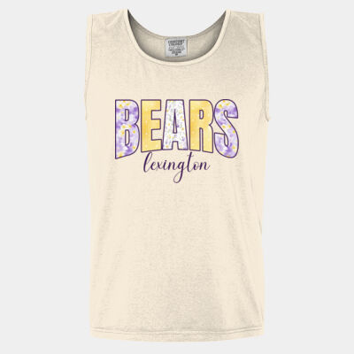 Bears purple - Unisex Garment-Dyed Heavyweight Tank Top Thumbnail