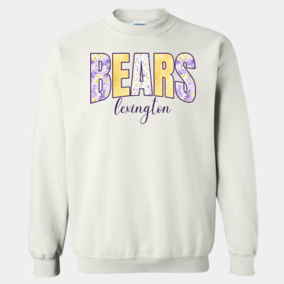 Bears purple - Heavy Blend Crewneck Sweatshirt Thumbnail