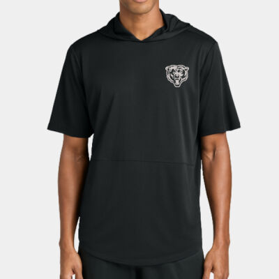 EMB Bead Head white - Club Short Sleeve Hoodie Thumbnail